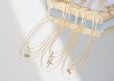画像3: 【14KGF】Double Chain Layered Danity Anklet/Bracelet