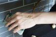 画像2: 【14KGF】Snake Dainty Hand Chain /Bracelet