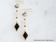 画像4: 【14KGF】Earrings,Gemstone Labradorite,Black Diamond