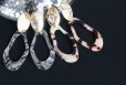 画像3: 【Marble】2-Way Gold Stud Earrings,Fringe-003-