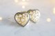 GoldxBlack Heart Earrings