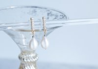 Genuine Freshwater Pearl,Non Pierced Earrings [ノンホールピアス]