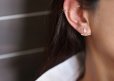 画像5: 【Sterling silver 925】2way Ear Jacket Teardrop Earrings