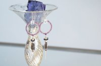 【The Muse/Inspiration-003】14KGF Eternity Gemstone Earrings