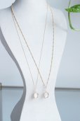 画像9: 【Art Nouveau】 CZ White Shell 14KGF Earrings