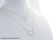 画像4: 【14KGF】Necklace, -14KGF Open Heart(S)-