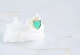 画像3: 【14KGF】Necklace,Gemstone Heart Green Onyx