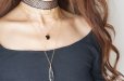 画像3: 【14KGF】 Necklace,Gemstone,Pear-Shaped Black Onyx