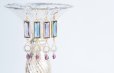 画像3: 【14KGF】Rhodorite Garnet,Rectangle Glass Earrings