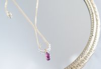 【14KGF】Rhodorite Garnet Necklace