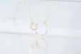 画像5: 【Sterling silver 925】Double Ring Chain Necklace