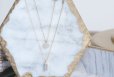 画像6: 【14KGF】 Rectangle Crystal CZ Classical Necklace