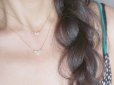 画像5: 【14KGF】Dainty Lovely CZ Heart Necklace(S)  (5)