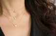 画像8: 【14KGF】Tiny Gold Black Heart Necklace