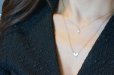 画像11: 【14KGF】Tiny CZ White Opal Elegant Necklace