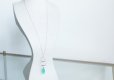 画像8: 【14KGF】Double Hoop Pear Shape Gemstone Necklace