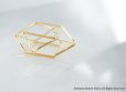 画像6: 【Geo】Ring-3D Gold Geometry-