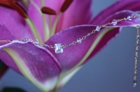 【14KGF】Dark Grey Diamond,Himalayan Quartz Abundance Bracelet
