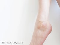 【14KGF】Anklet,14KGF Chain Triangle 