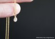 画像3: 【14KGF】Necklace,Cubic Zirconia Tiny Teardrop (3)