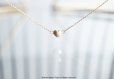 画像1:  【14KGF】Necklace,Mat Gold Tiny Heart (1)