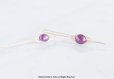 画像4: 【Tsubomi】14KGF Earrings-A-"Purple Pearl"