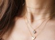 画像3: 【Minimalism】14KGF Heart Chain Necklace[40cm]